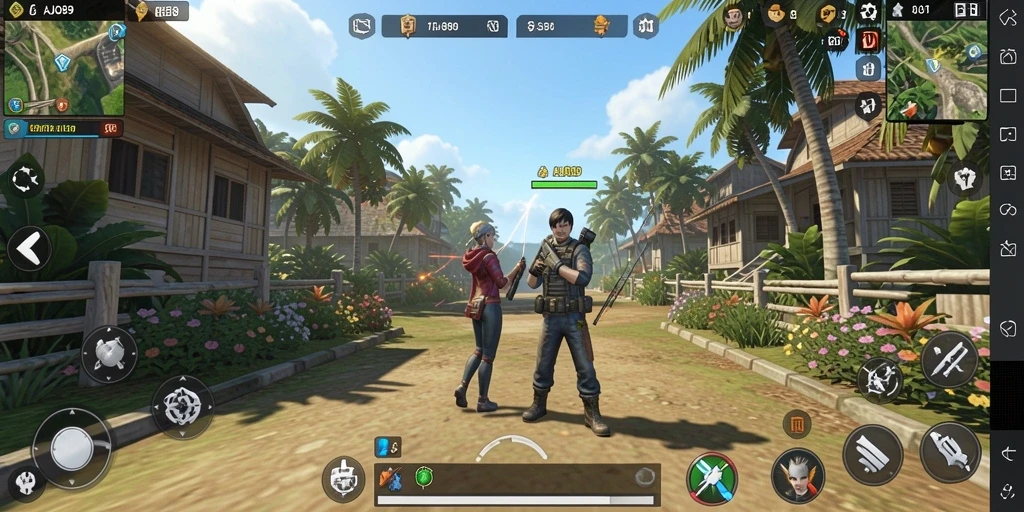 Tangkapan layar AJO89 menunjukkan gameplay menarik di dunia simulasi.