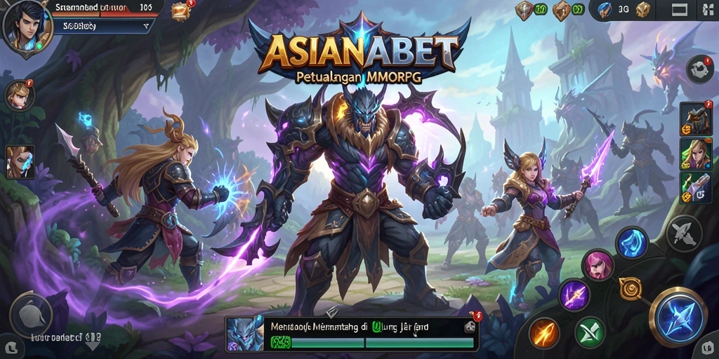 Gameplay seru ASIANABET dengan pertarungan strategis dan petualangan.