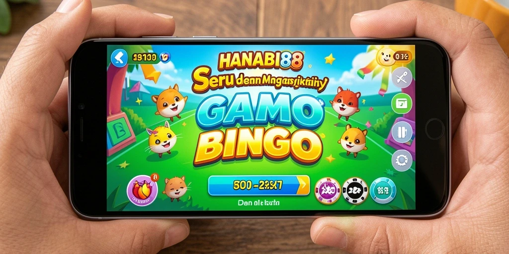 Tampilan permainan Bingo yang menarik dan penuh warna.