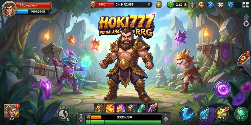 Tampilan grafis yang menakjubkan dari gameplay HOKI777.