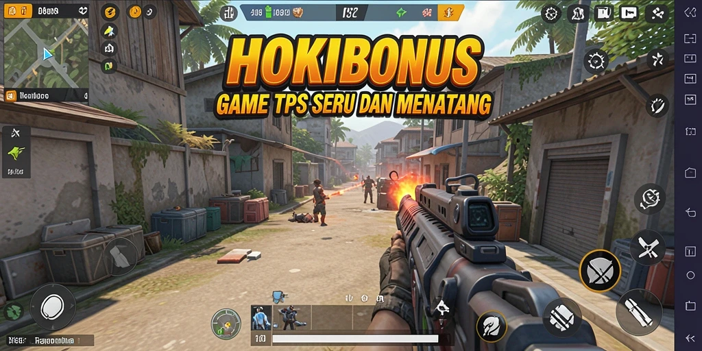 Tampilan gameplay HOKIBONUS yang mendebarkan dan penuh aksi.