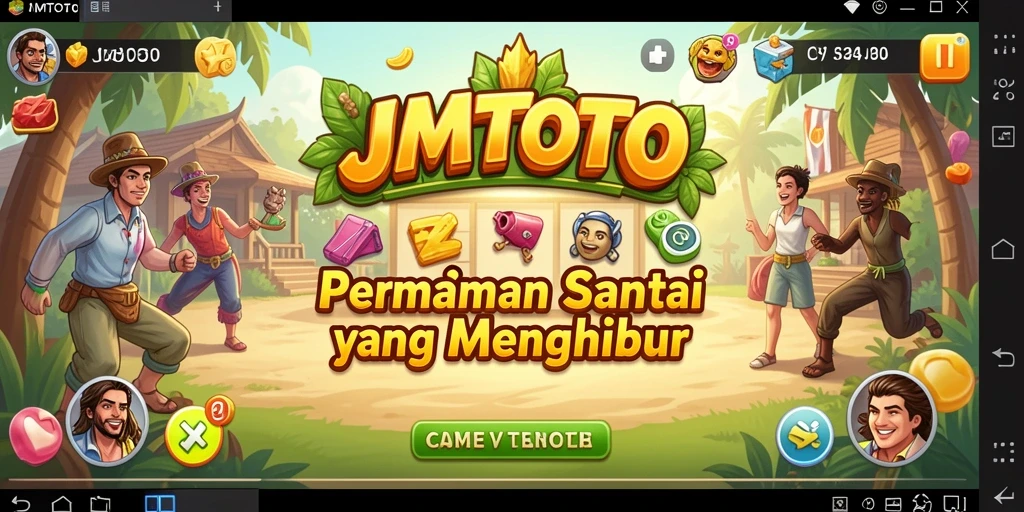 Tangkapan layar gameplay <strong>JMTOTO</strong> yang menampilkan keseruan permainan santai.