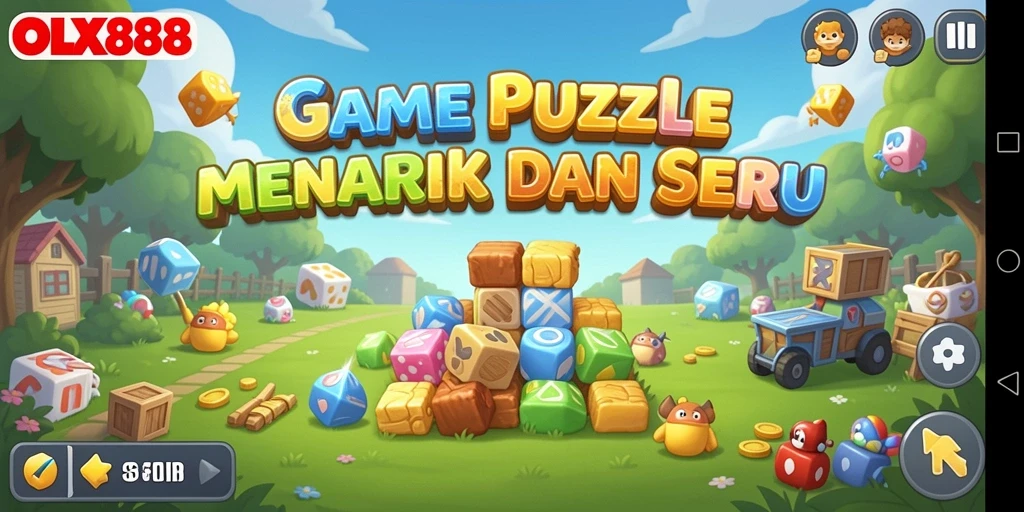 Tampilan menarik dari gameplay OLX888 dengan teka-teki yang menantang.