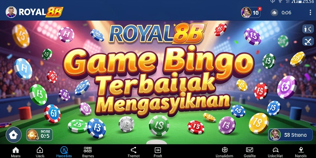 Screenshot gameplay yang menunjukkan keseruan bermain Bingo di ROYAL88.
