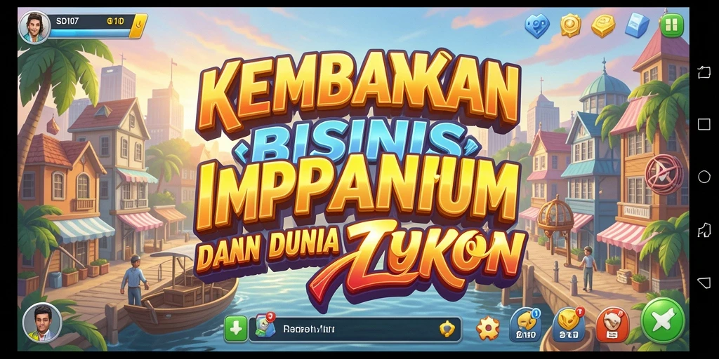 Tangkapan layar utama <strong>SD107</strong> yang menunjukkan gameplay Tycoon yang mendebarkan.