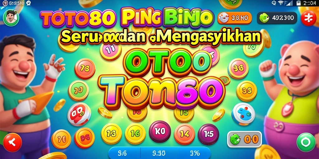 Tangkapan layar gameplay TOTO80 menampilkan keseruan permainan Bingo.