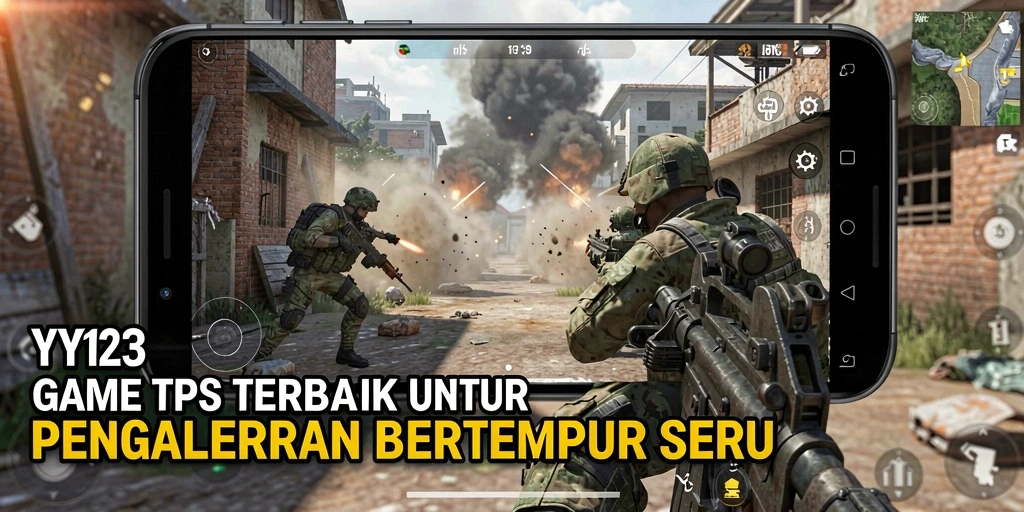 Screenshot gameplay YY123 yang menampilkan aksi pertempuran seru.