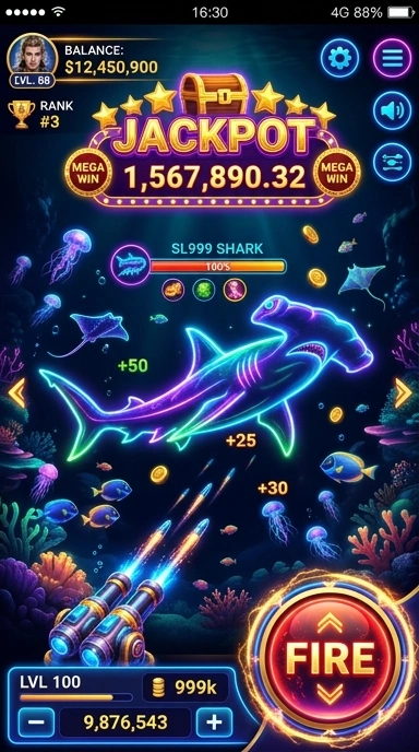 Tampilan antarmuka pengguna sl999 yang intuitif.